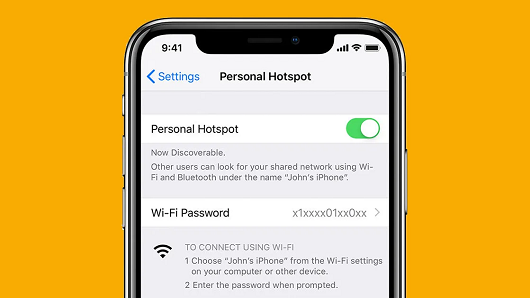 Cómo compartir internet en iPhone